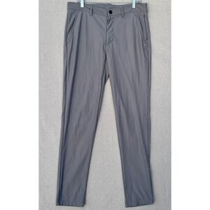 Reebok Mens Gray Golf Performance Pants 32x32 REM233PA06 Lightweight Polyester